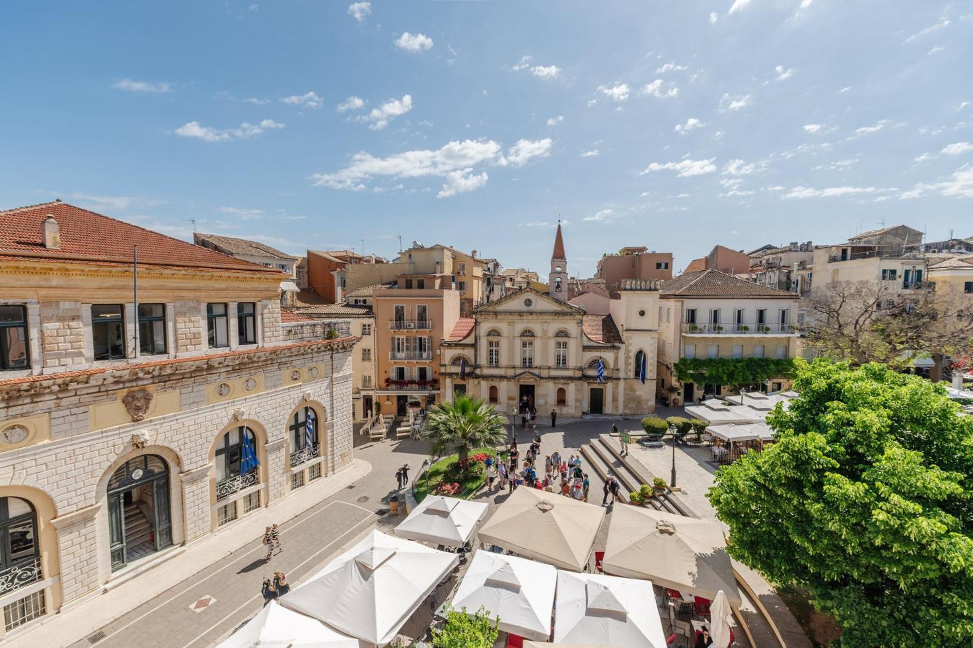 "San Giacomo Square Apt." In The Heart Of Old Town Corfu  외부 사진